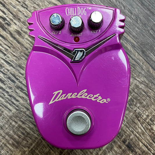 Top of Used Danelectro Chilidog Octave Pedal TFW331