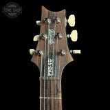 Headstock of Used PRS 40th Anniversary Custom 24 Limited Edition Sub Zero.
