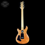 Full back of 2024 PRS Paul Reed Smith CE24 Semi-Hollow Quilt Eriza Verde.