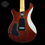 Back of PRS Paul Reed Smith CE24 Semi-Hollow Quilt Black Amber.