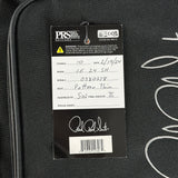 Hang tag for 2024 PRS Paul Reed Smith CE24 Semi-Hollow Quilt Black Amber.