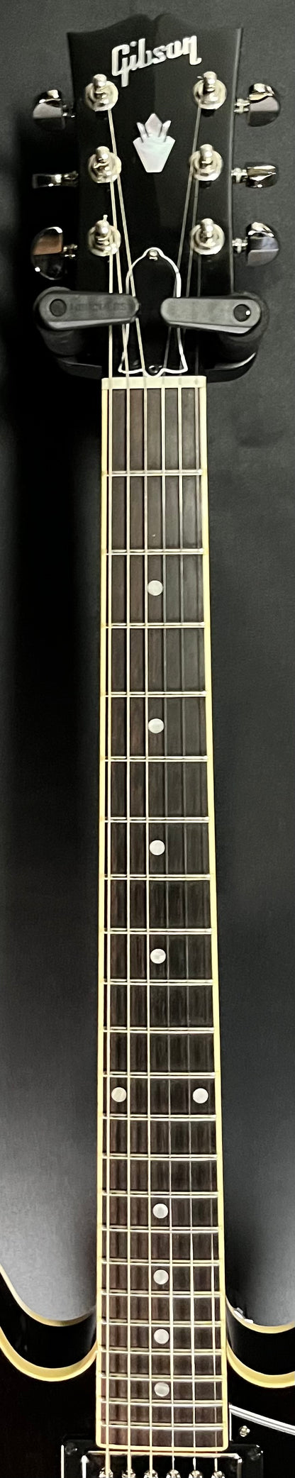 Neck of Used Gibson ES-339 Trans Ebony w/Case TFW345