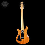 Full back of 2024 PRS Paul Reed Smith CE24 Semi-Hollow Quilt Eriza Verde.