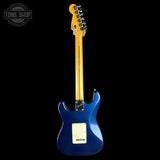 Full back of Used 1991 Fender American Standard Midnight Blue.