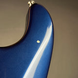 Wear on back of Used 1991 Fender American Standard Midnight Blue.