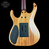 Back of Used Mayones Duvell Elite Pro 6 Galaxy Eye Blue Satin.