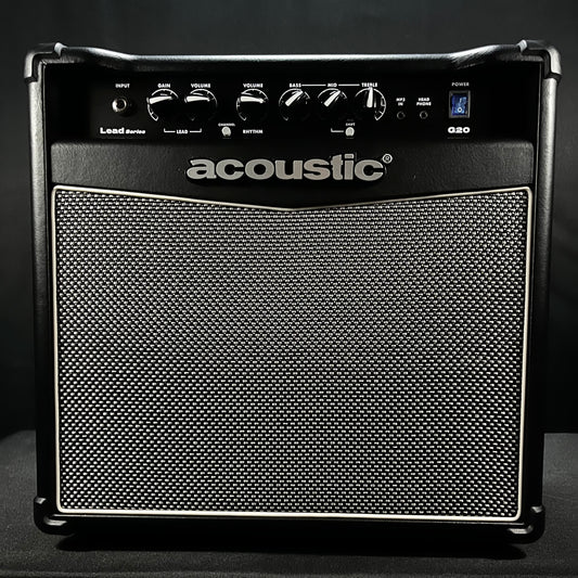 Front of Used Acoustic Lead Guitar Series G20 20W 1x10 Guitar Combo Amp TFW363