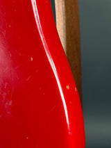 Wear on side of Used 1971 Fender Music Master Bass.