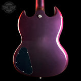 Back of Used Epiphone Futura SG Custom Midnight Ember Shift.