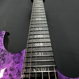 Fret board of Used 2021 Schecter C-1 FR-S Apocalypse Purple Reign TFW2875