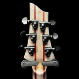 Back of headstock of Used 2021 Schecter C-1 FR-S Apocalypse Purple Reign TFW2875