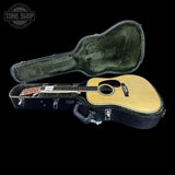 Martin Custom Shop 42 Style Super D Adirondack/Wild Grain East Indian Rosewood in case.