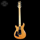 Full back of 2024 PRS Paul Reed Smith CE24 Semi-Hollow Quilt Eriza Verde.