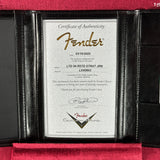 Certificate of authenticity for Fender Custom Shop Limited Edition Roasted '54 Strat Journeyman Relic '55 Desert Tan.