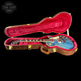Gibson Les Paul Standard 50s Figured Top Ocean Blue in case.