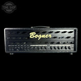 Bogner guitar amplifier head with 'Tone Shop' logo in the corner