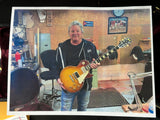 Photo of Tom Murphy holding Used 2004 Gibson Custom Shop Jimmy Page "Number One" (#10 of 150) Tom Murphy Aged.