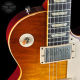 Front detail of Used 2004 Gibson Custom Shop Jimmy Page "Number One" (#10 of 150) Tom Murphy Aged.