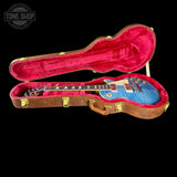 Gibson Les Paul Standard 50s Figured Top Ocean Blue in case.