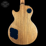 Back of Gibson Les Paul Standard 50s Figured Top Ocean Blue.