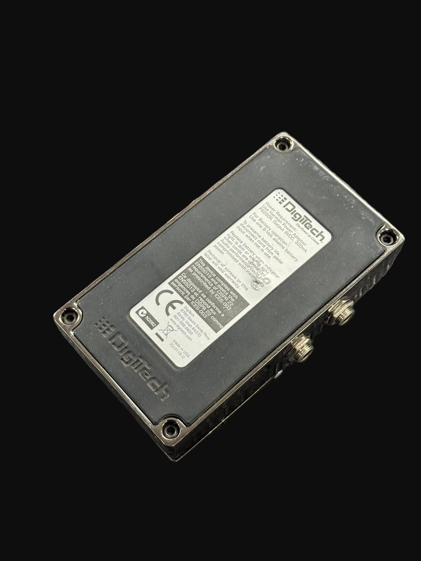 Used Digitech Scot Ian Black-13 Distortion TSS6468