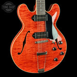 Front angle of Used Collings I-30 LC Faded Cherry.