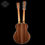 Full back of Martin Grand J-28E Double Neck.