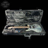 PRS Wood Library Custom 24 Stoptail Limited Edition Faded Whale Blue Stained Neck in case.