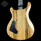 Back of PRS Wood Library Custom 24 Stoptail Limited Edition Faded Whale Blue Stained Neck.