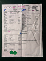 Document with text and logos on a dark background