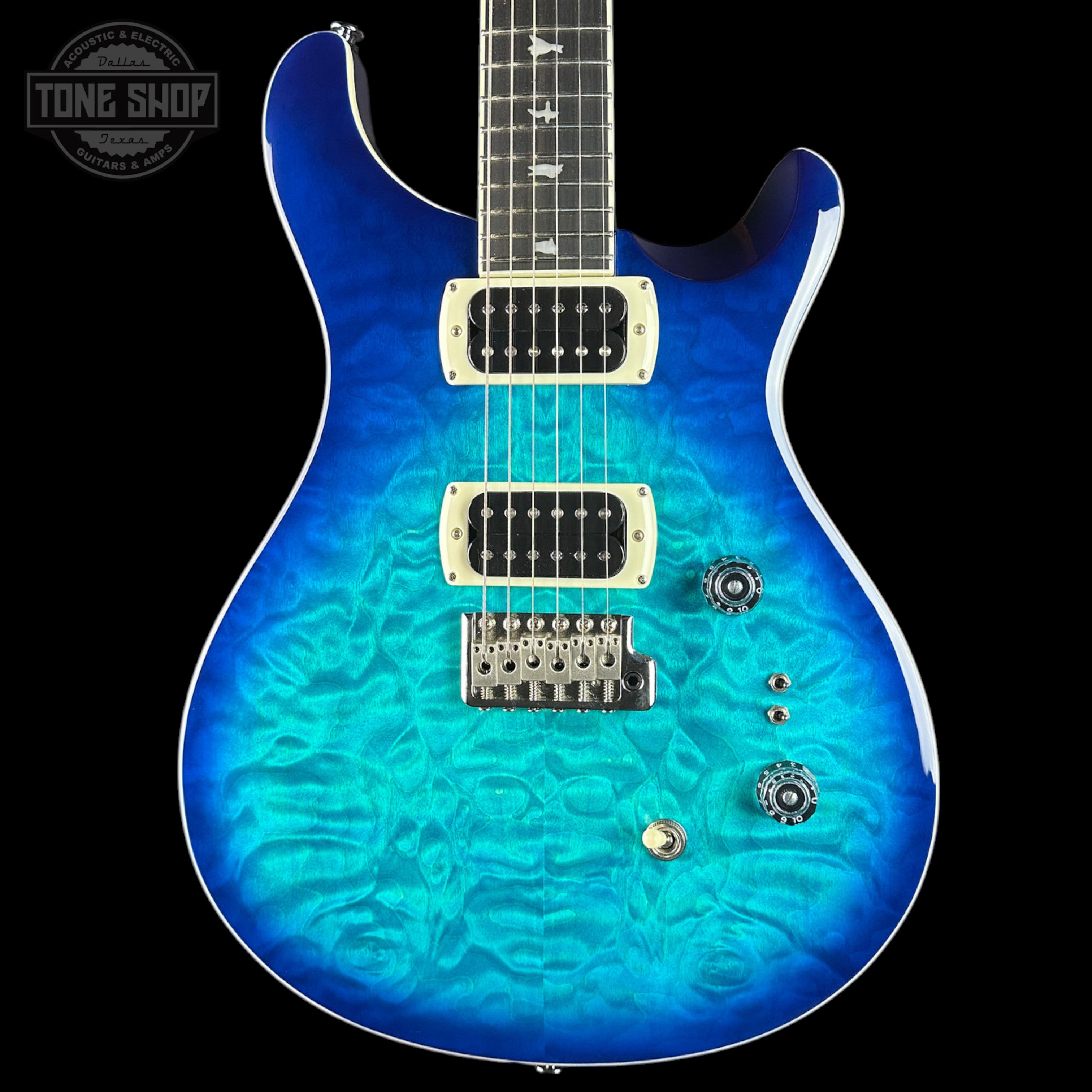 Used PRS SE Custom 24-08 Blue w/bag TSU24891 – Tone Shop Guitars