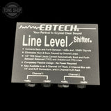 Top of Used Morley Ebtech LLS-2 2-Channel Line Level Shifter.