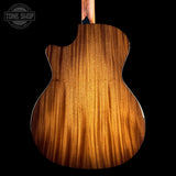 Back of Taylor Prototype 514ce Japan Limited Blacktop.
