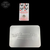 Top of Used Babicz Original Series Full Contact Bass Bridge with case.