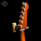 Back of headstock of Used Epiphone Firebird Vintage Sunburst TFW3441.