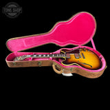 Gibson Custom 1959 ES-355 Bourbon Burst Heavy Aged in case.