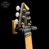 Headstock of Used PV Type Eddie Standard Gold.