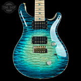 Front of PRS Private Stock 12508 Custom 24 Semi Hollow Sub Zero Glow.