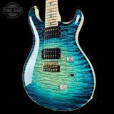 Front angle of PRS Private Stock 12508 Custom 24 Semi Hollow Sub Zero Glow.