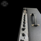 Close top side angle of Used Fender Hot Rod Deville TFW3539.