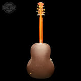 Back of Used 1986 Ovation 1717 Legend.