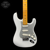 Front of Used 2025 Fender Ultra II Stratocaster Avalanche.