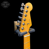 Headstock of Used 2025 Fender Ultra II Stratocaster Avalanche.