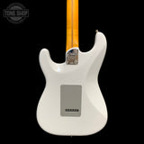 Back of body of Used 2025 Fender Ultra II Stratocaster Avalanche.