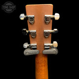 Back of headstock of Used 1999 Martin DXME.