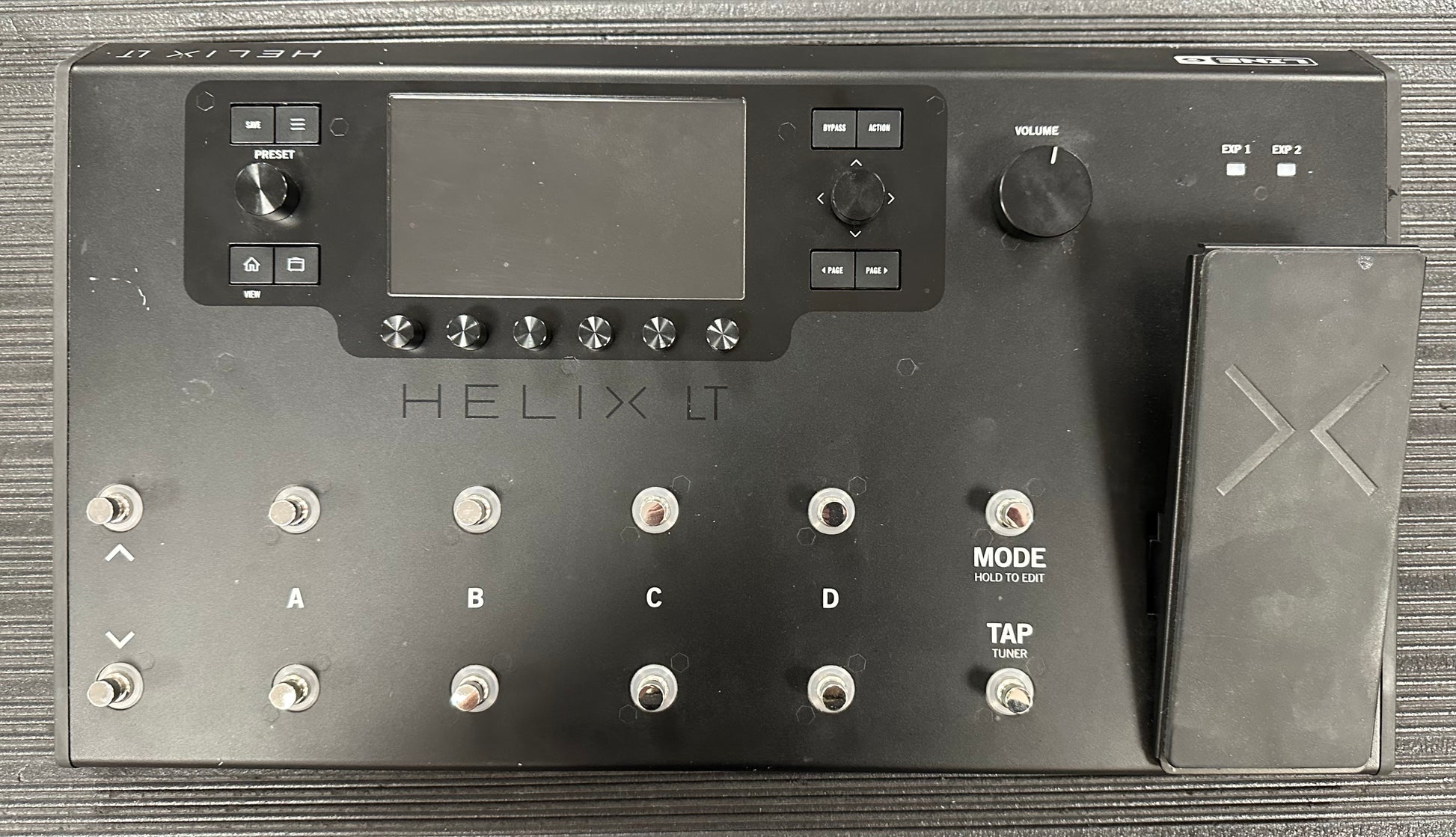 Top of Used Line 6 Helix LT Multi Effects Processor Pedal TSS3741