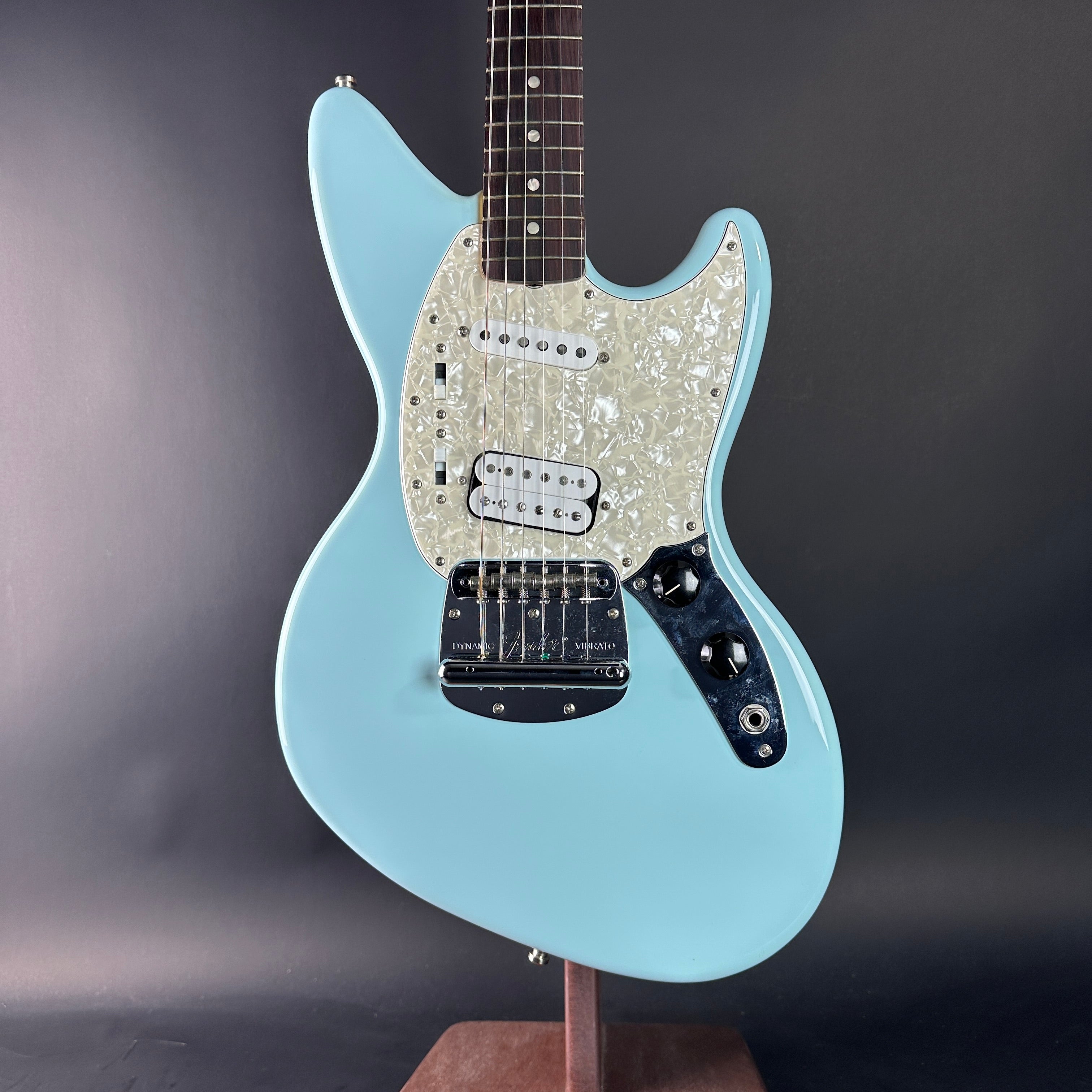 Fender Mexico JAG-STANG ソニックブルー Fender Kurt Cobain Jag-Stang Electric Guitar - Sonic Blue