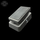 Left angle of Used Dunlop CBM95 Mini Cry Baby Wah Pedal TFW3600.
