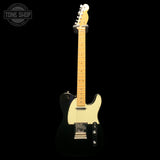 Full frontal of Used 2012 Fender American Standard Telecaster Black.