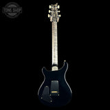 Full back of PRS Select Wood Library McCarty Trem 10 Top Charcoal.